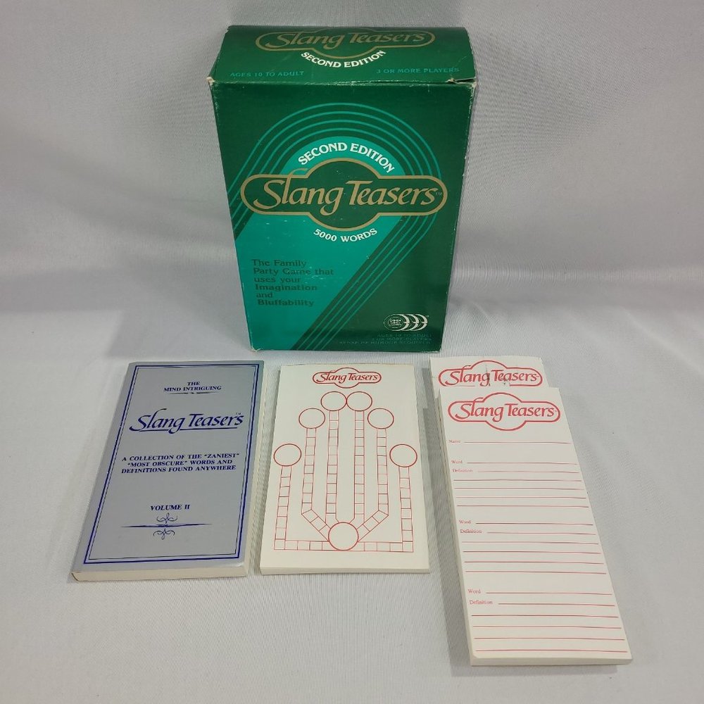Slang Teasers Second Edition Vintage Party Game by Canada Games